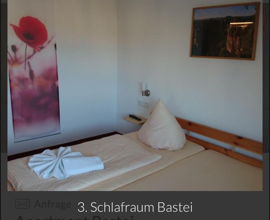 Guesthouse Elbsandstein App. Bastei Rathmannsdorf Ngoại thất bức ảnh